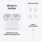 Apple AirPods Pro 2 White With USB C Charging Case In Ear Headphones MTJV3AM/A  