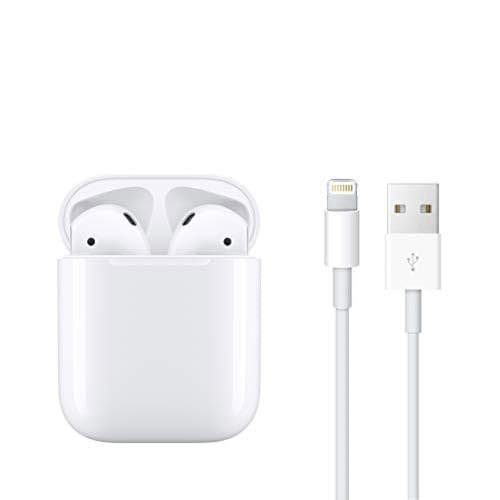 Apple AirPods Wireless Ear Buds  Bluetooth Headphones with Lightning Charging Case Included  Over 24 Hours of Battery Life  Effortless Setup for iPhone