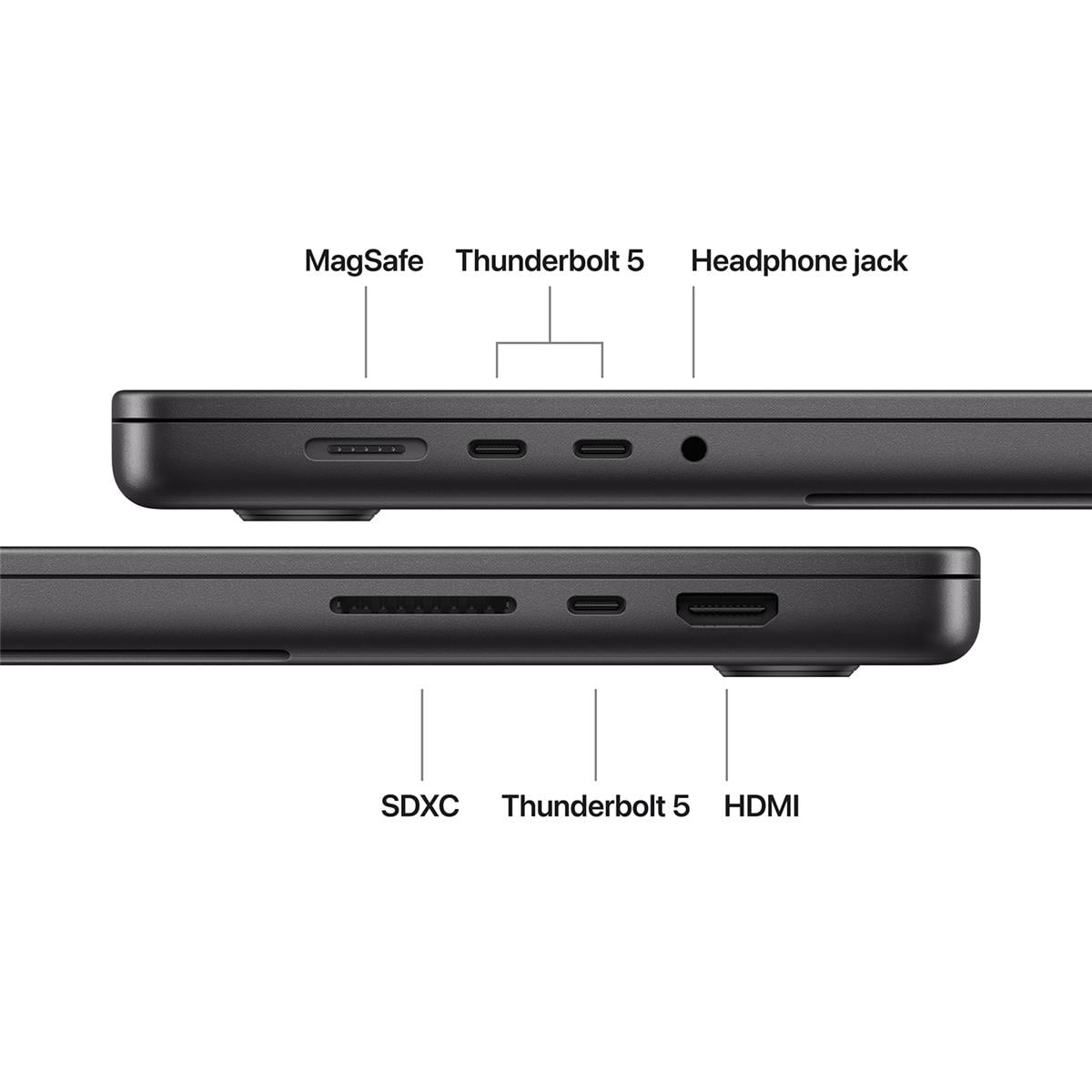 Apple CTO MacBook Pro 16" with M5 Max  18 core CPU  40 core GPU  64GB Memory  2TB SSD  140W USB C  Standard  Space Black