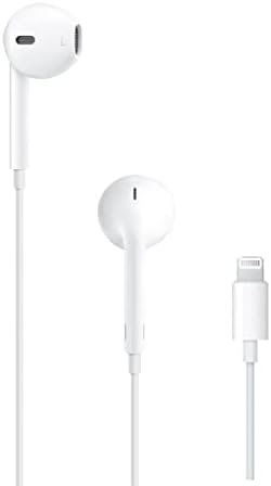 Apple EarPods Headphones with 3 5mm Plug  Wired Ear Buds with Built in Remote to Control Music  Phone Calls  and Volume