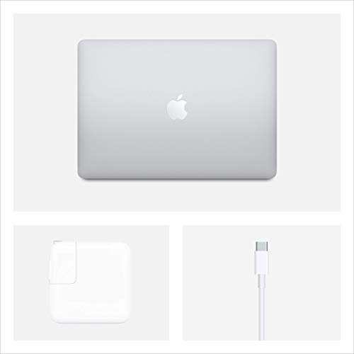 Apple Early 2020 MacBook Air with 1 1GHz Intel Core i3  13 inch  8GB RAM  256GB SSD Storage Silver  Renewed 