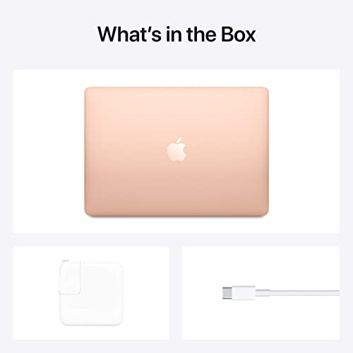 Apple Late 2020 MacBook Air with Apple M1 Chip  13 inch  8GB RAM  256GB SSD  Gold  Renewed 