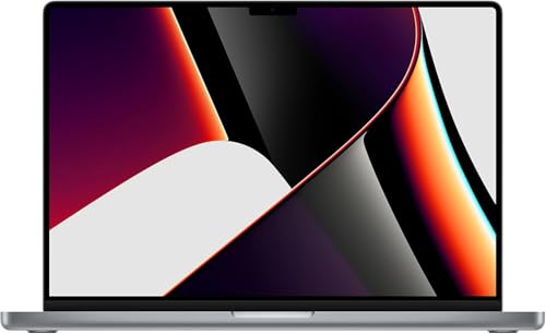 Apple MacBook Pro 2021 con chip Apple M1 Pro con CPU de 10 núcleos y GPU de 16 núcleos (16 pulgadas, 16 GB de RAM, 1 TB de almacenamiento SSD) - Gris espacial (renovado)