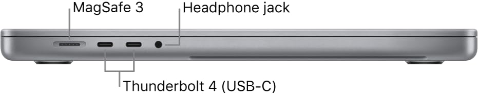 Apple MacBook Pro 2021 con chip Apple M1 Pro con CPU de 10 núcleos y GPU de 16 núcleos (16 pulgadas, 16 GB de RAM, 1 TB de almacenamiento SSD) - Gris espacial (renovado)