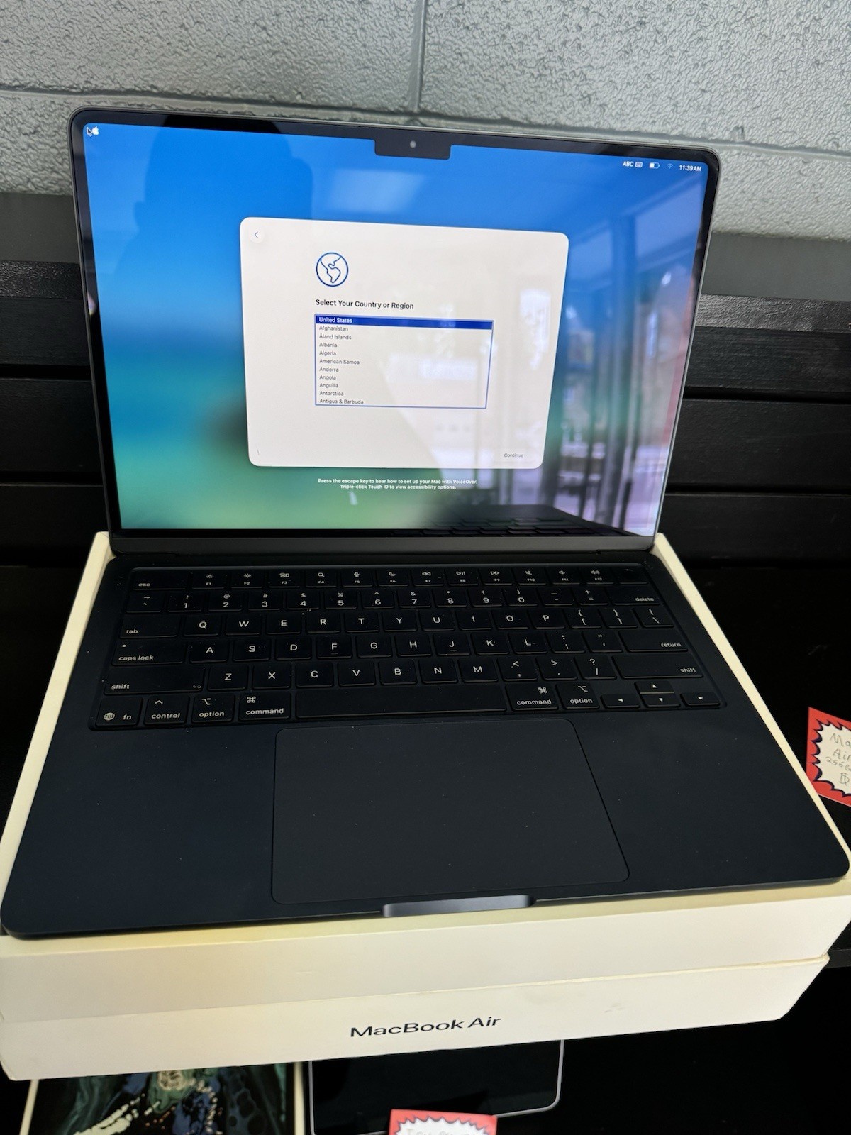Apple MacBook Air 13" M4 A3240 8C GPU 4 5GHz 16GB RAM 256GB SSD Midnight