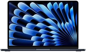 Apple MacBook Air 13 inch Laptop with M5 chip  13 6 inch Liquid Retina Display  24GB Unified Memory  512GB SSD; Midnight
