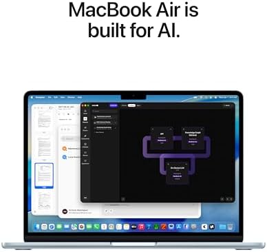 Apple MacBook Air 13 inch Laptop with M5 chip  13 6 inch Liquid Retina Display  24GB Unified Memory  512GB SSD; Midnight