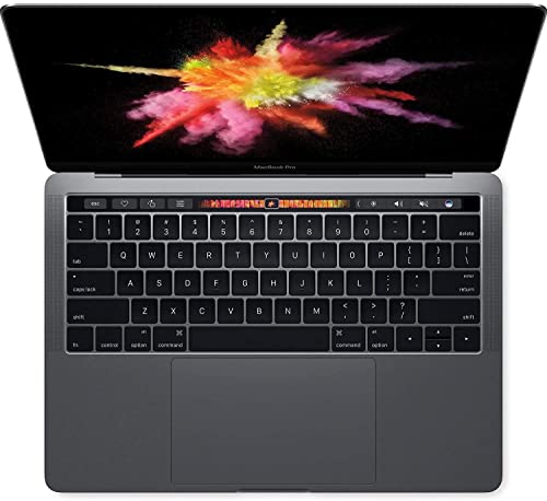 Apple MacBook Pro Retina Core i7 de 15 pulgadas, MLH32LL/A de 2.6 GHz con Touch Bar, memoria de 16 GB, SSD de 512 GB, color gris espacial (renovada)