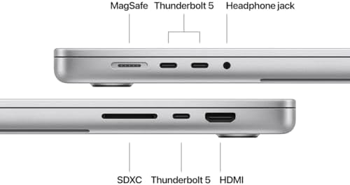 Apple MacBook Pro 16 2 with M4 Max Chip  Late 2024   Silver  16 Core / 40 Core  Standard Display  64GB  1TB SSD