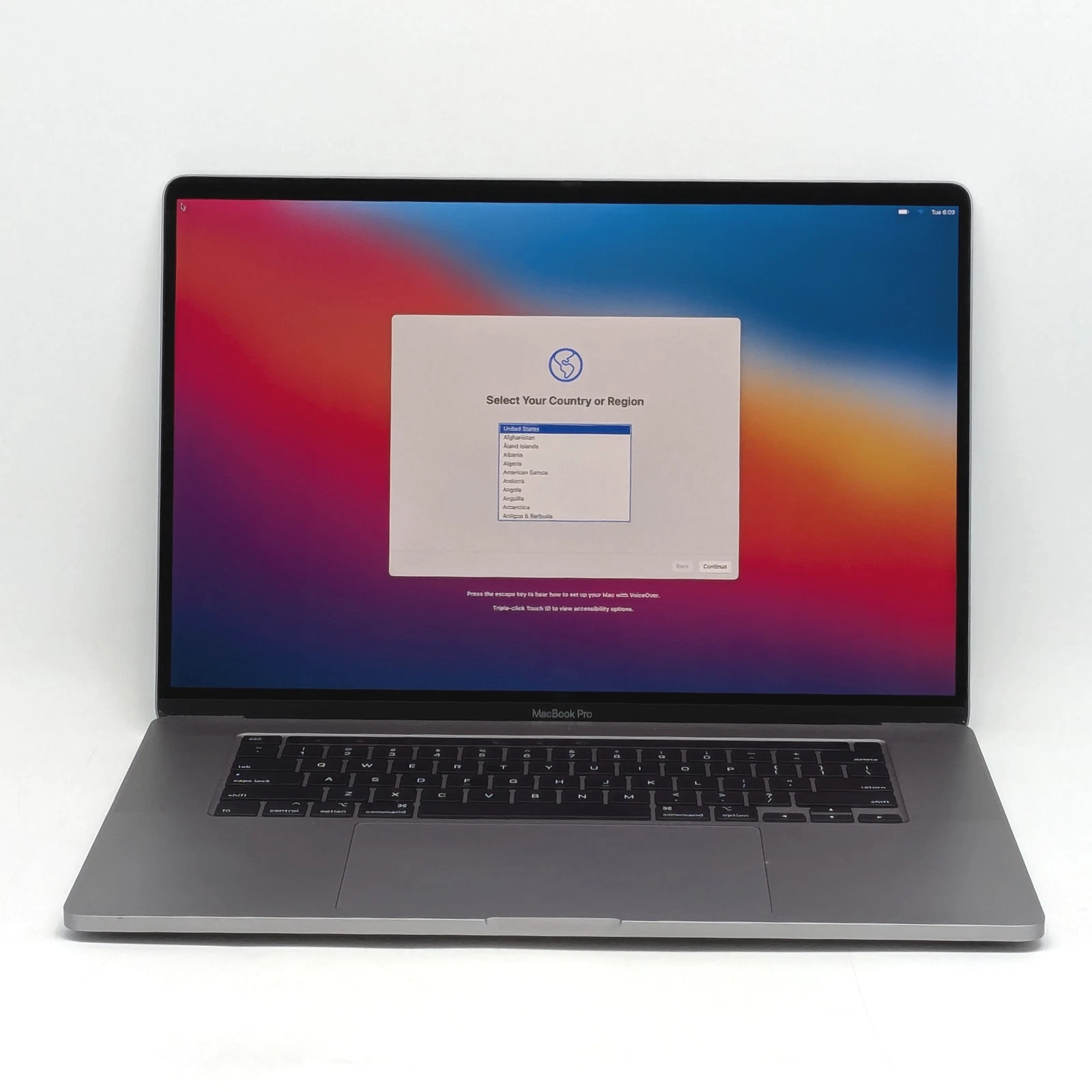 Apple MacBook Pro 2019 16" i9 9880H 1TB SSD 16GB RAM Radeon Pro 5500M MacOS