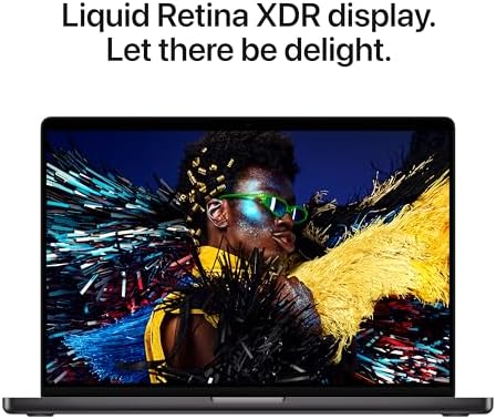Apple MacBook Pro Laptop with M5 Max  18 core CPU  40 core GPU  Standard 16 2 inch Display  128GB Unified Memory  2TB SSD Storage; Space Black