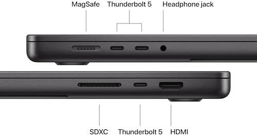 Apple MacBook Pro Laptop with M5 Max  18 core CPU  40 core GPU  Standard 16 2 inch Display  128GB Unified Memory  2TB SSD Storage; Space Black