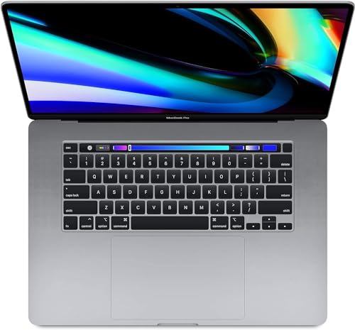 Apple MacBook Pro con Intel Core i7 de 9ª generación de 2.6 GHz (16 pulgadas, 32 GB de RAM, SSD de 512 GB) gris espacial (renovado)