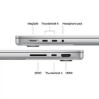 Apple Macbook Pro de 14", chip M5, 24 GB de RAM, SSD de 1 TB, GPU de 16 núcleos, color plata, MGDN4LL/A 2026