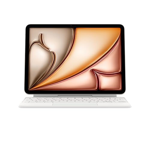Apple Magic Keyboard  Keyboard and Case for iPad Air 11 inch  M2 and M3  and iPad Air  4th and 5th Generation   US English   White