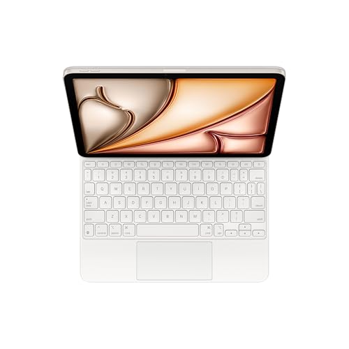 Apple Magic Keyboard  Keyboard and Case for iPad Air 11 inch  M2 and M3  and iPad Air  4th and 5th Generation   US English   White