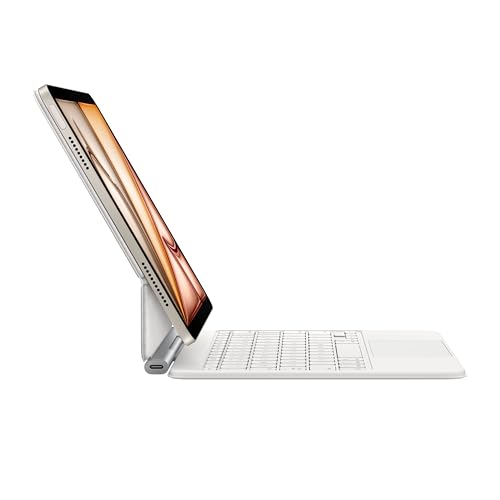 Apple Magic Keyboard  Keyboard and Case for iPad Air 11 inch  M2 and M3  and iPad Air  4th and 5th Generation   US English   White