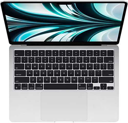 Apple Mid 2022 MacBook Air with Apple M2 Chip  13 6 inch  8GB RAM  256GB SSD   Silver  Renewed