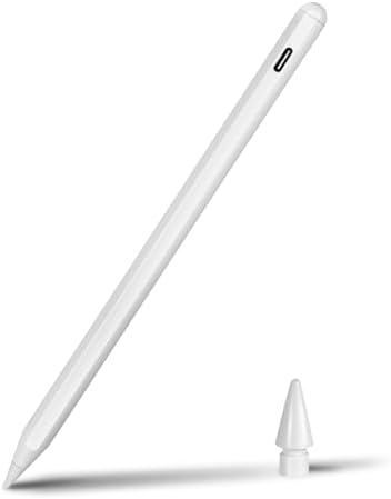 Apple Pencil Pro   2X Fast Charging iPad Pro Pen for iPad Pro M4 11 13 Inch with Palm Rejection   High Precision   Tilt Sensitive iPad Pencil for Pro 12 9 11 Air M2 M3 White