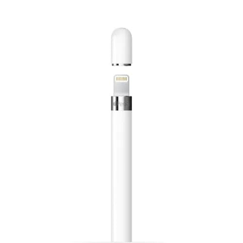 Apple Pencil for iPad  1st Generation  Bluetooth and Lightning connector  White  Renewed 