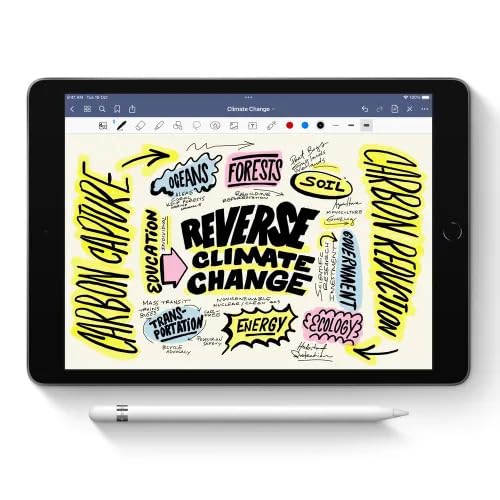 Apple Pencil for iPad  1st Generation  Bluetooth and Lightning connector  White  Renewed 