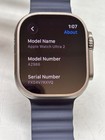 Apple Ultra 2 Watch 64gb 49mm Titanium GPS   LTE  Unlocked  A2986  Read