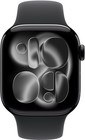 Apple Watch Gen 11 Series 11 46mm Jet Black Aluminum   Black Sport Band