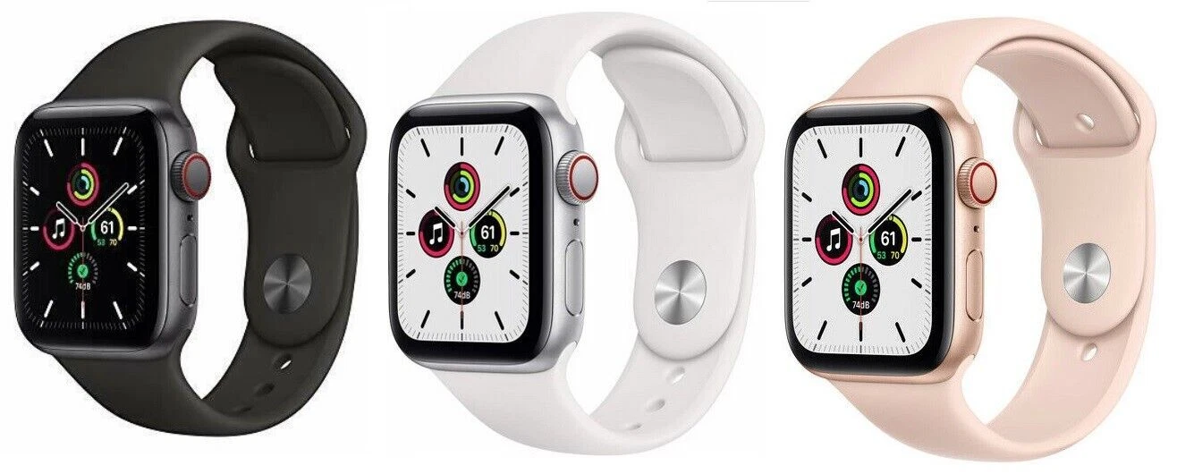 Apple Watch SE 1st Gen 40mm 44mm  GPS   Cellular  Unlocked Good