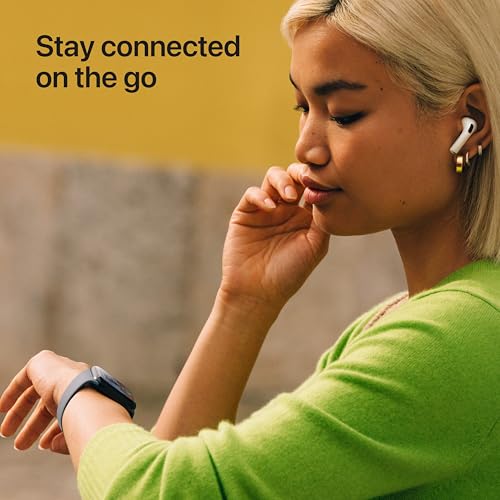 Apple Watch SE 3  GPS 44mm  Smartwatch with Starlight Aluminum Case with Starlight Sport Band   M/L  Fitness and Sleep Trackers  Heart Rate Monitor  Always On Display  Water Resistant