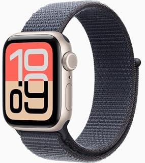 Apple Watch SE 3  GPS   Cellular  40mm  Starlight Aluminum Case with Starlight Sport Band  S/M  Renewed 