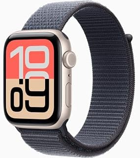 Apple Watch SE 3  GPS   Cellular  40mm  Starlight Aluminum Case with Starlight Sport Band  S/M  Renewed 