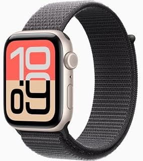 Apple Watch SE 3  GPS   Cellular  40mm  Starlight Aluminum Case with Starlight Sport Band  S/M  Renewed 