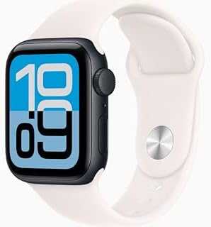 Apple Watch SE 3  GPS   Cellular  40mm  Starlight Aluminum Case with Starlight Sport Band  S/M  Renewed 