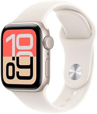 Apple Watch SE 3  GPS   Cellular 40mm  Smartwatch with Midnight Aluminum Case with Midnight Sport Band   S/M  Fitness and Sleep Trackers  Heart Rate Monitor  Always On Display  Water Resistant
