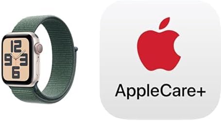 Apple Watch SE  2nd Gen   GPS 44mm  Smartwatch with Midnight Aluminum Case with Midnight Sport Band M/L  Fitness and Sleep Trackers  Crash Detection  Heart Rate Monitor  Retina Display