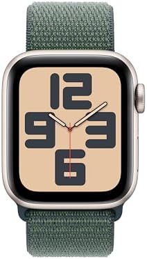 Apple Watch SE - Reloj inteligente (2.ª generación) [GPS + celular 44 mm] con caja de aluminio Midnight y correa deportiva color Midnight M/L, monitor de actividad física y sueño, detección de