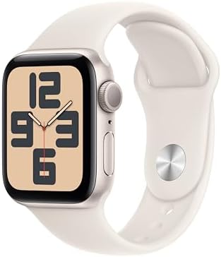 Apple Watch SE - Reloj inteligente (2.ª generación) [GPS + celular 44 mm] con caja de aluminio Midnight y correa deportiva color Midnight M/L, monitor de actividad física y sueño, detección de
