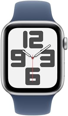 Apple Watch SE  2nd Gen   GPS 44mm  Smartwatch with Midnight Aluminum Case with Midnight Sport Band M/L  Fitness and Sleep Trackers  Crash Detection  Heart Rate Monitor  Retina Display