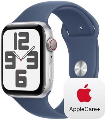 Apple Watch SE  2nd Gen   GPS 44mm  Smartwatch with Midnight Aluminum Case with Midnight Sport Band M/L  Fitness and Sleep Trackers  Crash Detection  Heart Rate Monitor  Retina Display