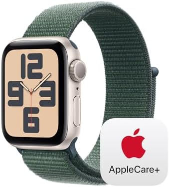 Apple Watch SE  2nd Gen   GPS 40mm  Smartwatch with Midnight Aluminum Case with Midnight Sport Band S/M  Fitness and Sleep Trackers  Crash Detection  Heart Rate Monitor  Retina Display