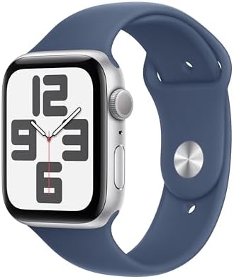 Apple Watch SE  2nd Gen   GPS 40mm  Smartwatch with Midnight Aluminum Case with Midnight Sport Band S/M  Fitness and Sleep Trackers  Crash Detection  Heart Rate Monitor  Retina Display