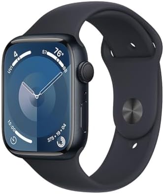 Apple Watch SE  2nd Gen   GPS  44mm    Midnight Aluminum Case with Midnight Sport Band  M/L  Renewed