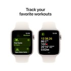 Apple Watch SE  2nd Gen   GPS 44mm  Smartwatch with Starlight Aluminum Case with