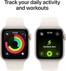 Apple Watch SE  Gen 3  GPS 40mm Starlight Case & S/M Sport Band  MEH34LW/A 