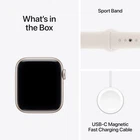 Apple Watch SE  Gen 3  GPS 40mm Starlight Case & S/M Sport Band  MEH34LW/A 