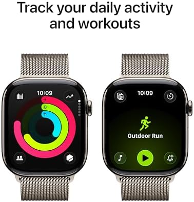 Apple Watch Series 11  GPS   Cellular 42mm  Smartwatch with Space Gray Aluminum Case with Black Sport Band   S/M  Sleep Score  Fitness Tracker  Health Monitoring  Always On Display  Water Resistant