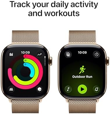 Apple Watch Series 11  GPS   Cellular 42mm  Smartwatch with Space Gray Aluminum Case with Black Sport Band   S/M  Sleep Score  Fitness Tracker  Health Monitoring  Always On Display  Water Resistant
