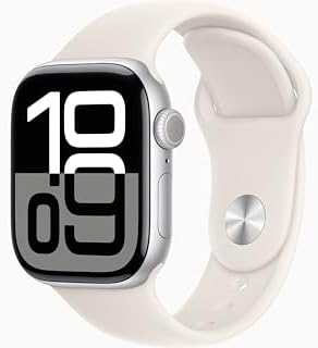 Apple Watch Series 10  GPS  46mm    Jet Black Aluminum Case with Black Sport Band  M/L  Renewed 