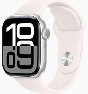 Apple Watch Series 10  GPS  46mm    Jet Black Aluminum Case with Black Sport Band  M/L  Renewed 