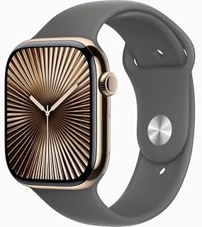 Apple Watch Series 10  GPS  42mm    Rose Gold Aluminum Case with Light Blush Sport Band  S/M  Renewed